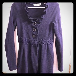 Navy blue jacket/cardigan